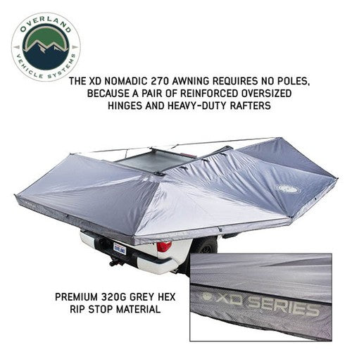Overland Vehicle Systems 18079929 XD Nomadic 270 AWNING ACCESSORIES OA