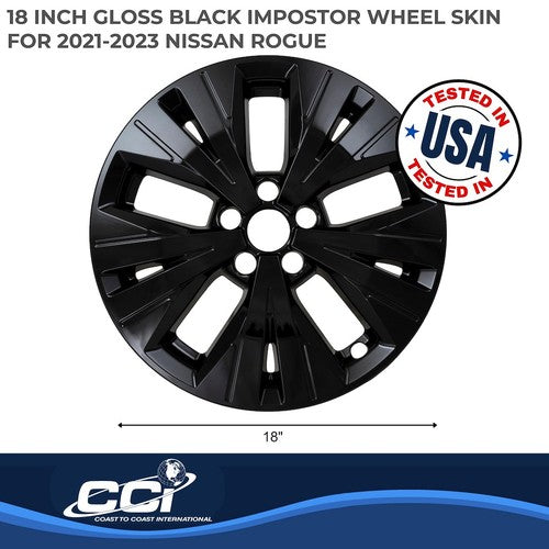 Coast To Coast IWCIMP503BLK IMPOSTOR  WHEEL COVER