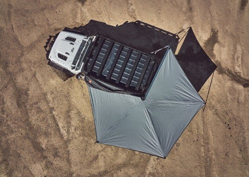 Body Armor 20023 Awning 270 Series 90-1/2in Width x Four Triangular Panels Grey