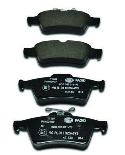 Hella Rear Low Metallic Brake Pads Fits 2012?2018 Ford Focus 2 Piece 355011731