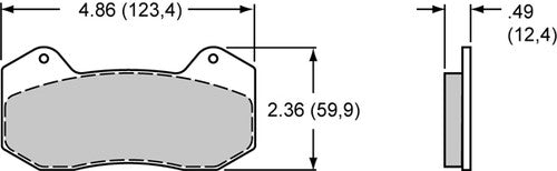 Wilwood Brakes 120-13429 DynaPro BRAKE CALIPER