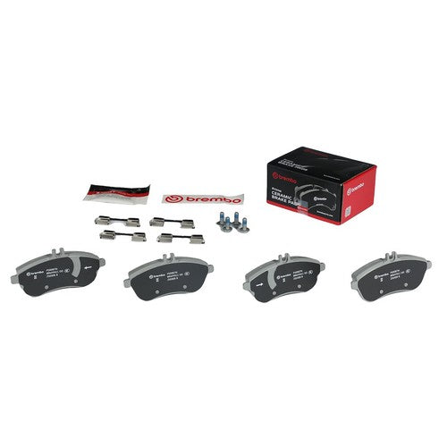 Brembo Front Ceramic Brake Pads Fits 2008-2012 Mercedes-Benz C300 4 Pc P50067N
