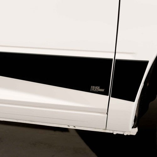 Putco 9751242BP Black Platinum ROCKER PANEL PROTECTOR