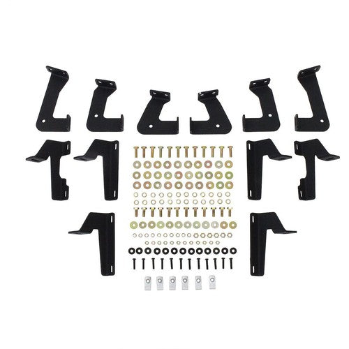 Westin Automotive 56-14065 Steel Square Black Powder Coated Nerf Bar