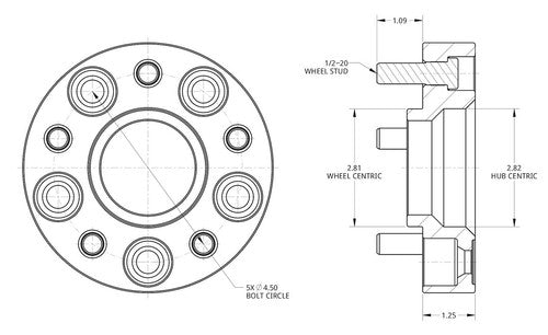 Spidertrax WHS002  WHEEL SPACER