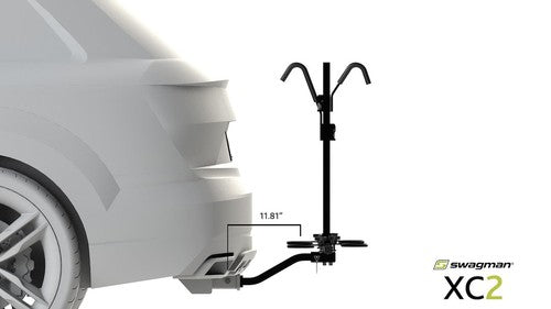 Swagman 64650 2 Bike Wheel Rest Hitch Bike Rack