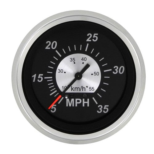 Sierra Marine 67283P Black Sterling Series MARINE GAUGE