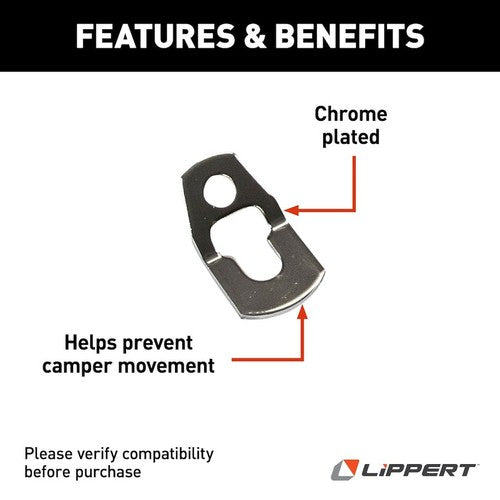 Lippert Components 182865 Happijac RV CAMPER TIEDOWNS & TURNBUCKL