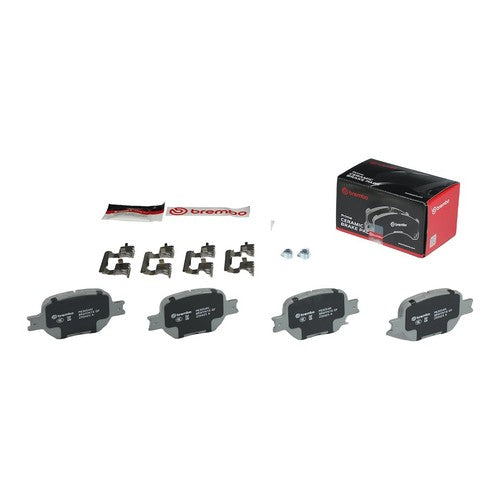 Brembo Front Ceramic Brake Pads Fits 2005-2010 Scion tC 4 Piece BrakesP83054N