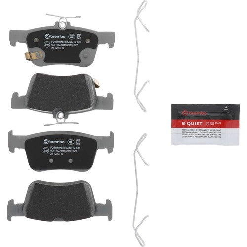 Brembo Rear Ceramic Brake Pads Fits 2016-2024 Honda Civic 4 Pc Brake Set P28089N