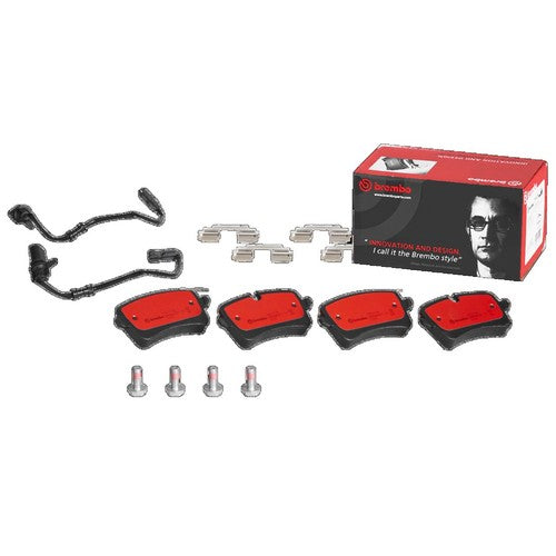 Brembo Rear Ceramic Brake Pads Fits 2012-2013 Audi A6 Brakes 4 Pc Brakes P85117N