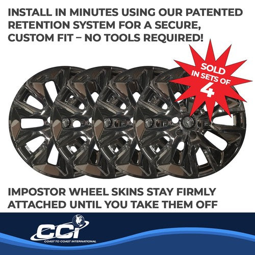 Coast To Coast IMP454BLK IMPOSTOR  WHEEL COVER