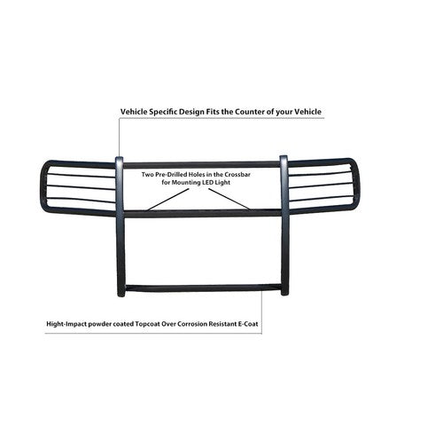 Black Horse Offroad 17FP11MA  GRILL GUARD