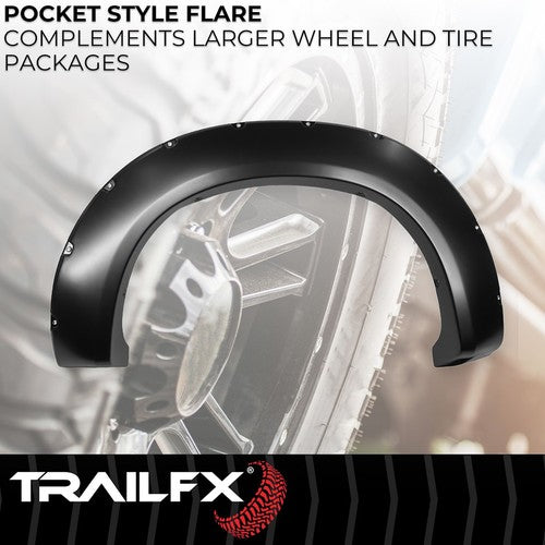 TrailFX TFF3005S TFX Fender Flares FENDER FLARES