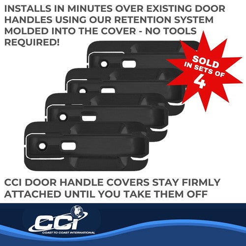 Coast To Coast CCIDH68570SBK  DOOR HANDLE COVER