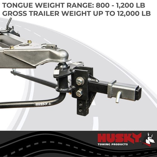 Husky Towing 31423 Husky Round Bar WEIGHT DISTRIBUTING HITCH