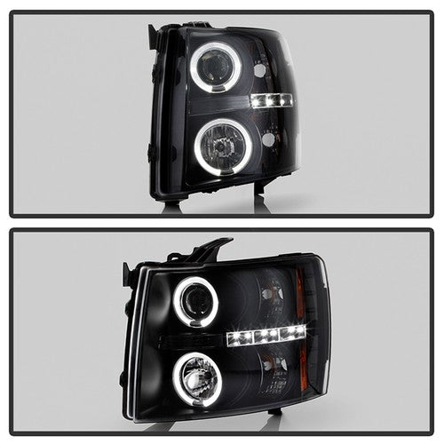 Spyder Chevy Silverado 1500 07-13 2500HD/3500HD 07-14 Projector Headlights - LED