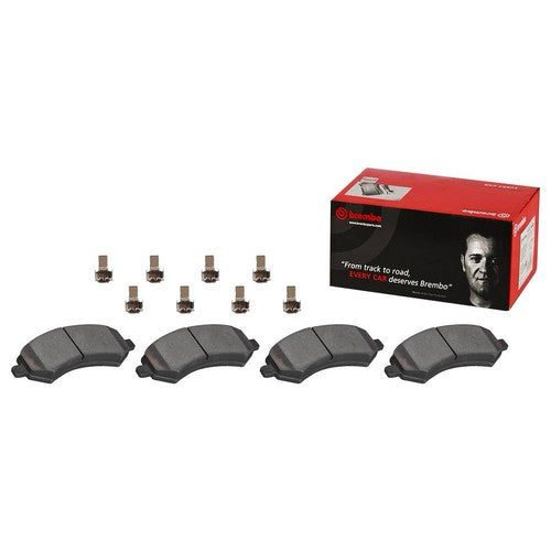 Brembo Rear Ceramic Brake Pads Fits 2002-2010 Dodge Ram 1500 4 Piece P18010N