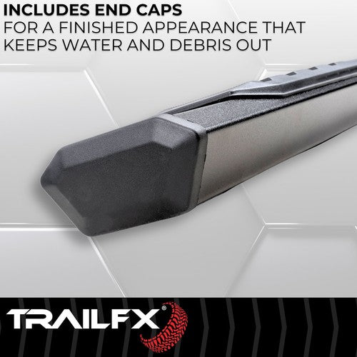 TrailFX AL4013B TrailFX A4 Series NERF BAR OVAL 4 1/2"
