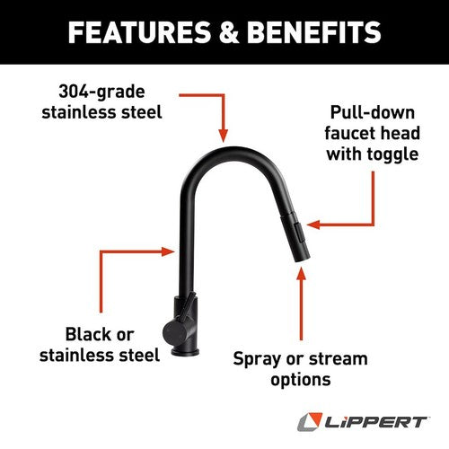 Lippert Components 2021090600 Flow Max  FAUCETS & COMPONENTS RV