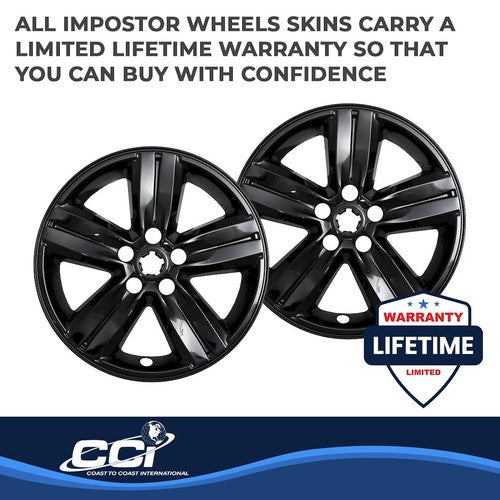 Coast To Coast IWCIMP437BLK IMPOSTOR  WHEEL COVER
