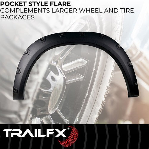 TrailFX TFD3004T TFX Fender Flares FENDER FLARES