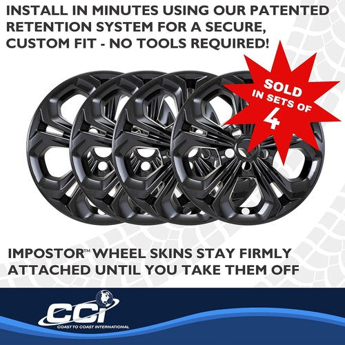 Coast To Coast IMP517BLK IMPOSTOR  WHEEL COVER