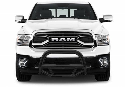 Black Horse Offroad MBT-MR1312 Bull Bar Black Textured 2-1/2 Inch No with skid p