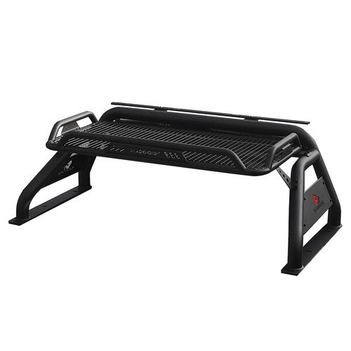 Black Horse Offroad RB-BA1B Tubular Powder Coated Steel Truck Bed Bar