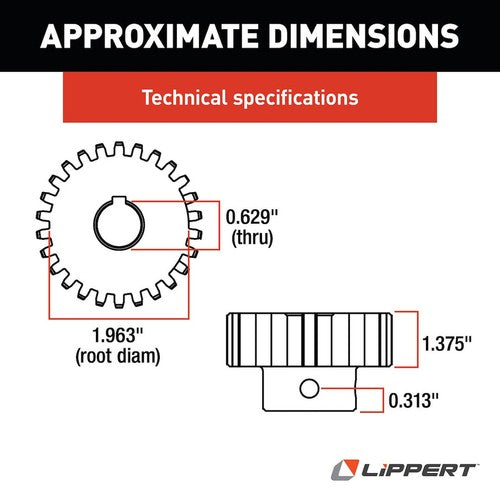 Lippert Components 116658  SLIDEOUT REPAIR PARTS RV