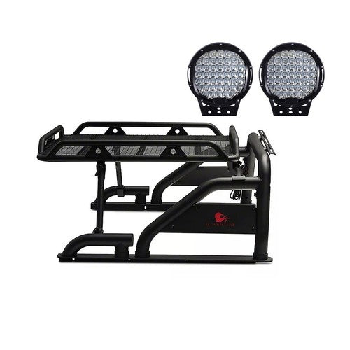 Black Horse Offroad WRB-001BK-PL69B Warrior ROLLBAR
