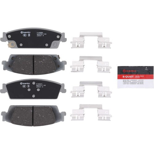 Brembo Rear Ceramic Brake Pads Fits 2015-2020 Chevrolet Tahoe 4 Piece P10068N