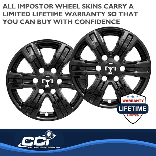 Coast To Coast IWCIMP439BLK IMPOSTOR  WHEEL COVER