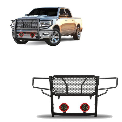 Black Horse Offroad RU-DORA19-B-PLR Rugged Series GRILL GUARD