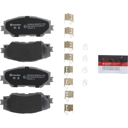 Brembo Front Ceramic Brake Pads Fits  2006-2018 Toyota RAV4 Brakes 4 Pc P83082N