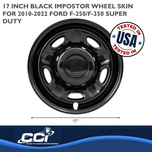 Coast To Coast IWCIMP96BLK IMPOSTOR  WHEEL COVER