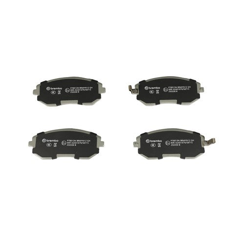 Brembo Front Ceramic Brake Pads Fits 2002?2010 Subaru Impreza 4Pc Brakes P78013N