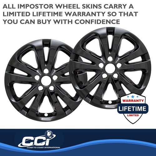 Coast To Coast IWCIMP388BLK IMPOSTOR  WHEEL COVER