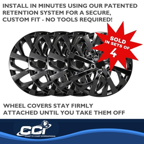 Coast To Coast IWC52816BLK  WHEEL COVER