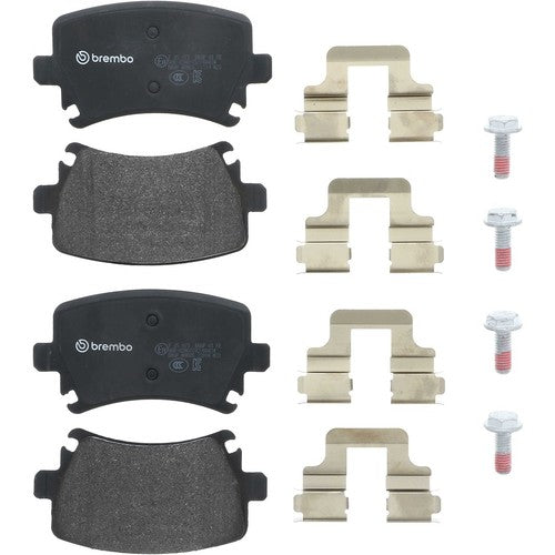 Brembo Rear Low Metallic Brake Pads Fits 2005?2010 Volkswagen Jetta 4 Pc P85073