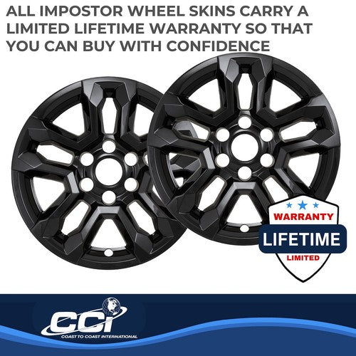 Coast To Coast IMP502BLK IMPOSTOR  WHEEL COVER