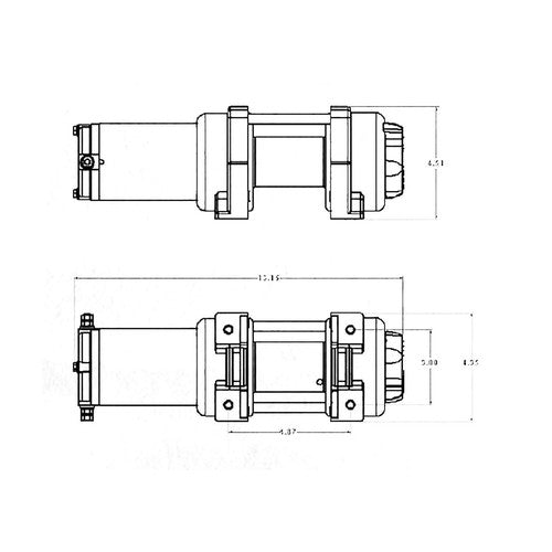 Superwinch 1140220 4000 lbs. ATV/ UTV Winch