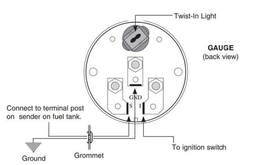 AutoMeter 2519 Traditional GAUGE