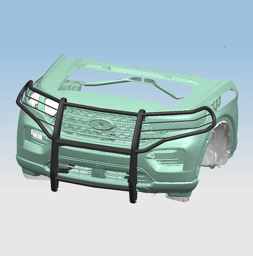 Black Horse Offroad 17FJ31MA  GRILL GUARD