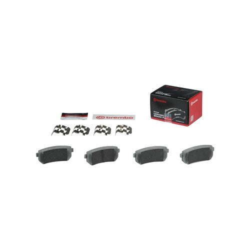 Brembo Rear Ceramic Brake Pads Fits 2010-2015 Hyundai Tucson 4 Piece P30051N