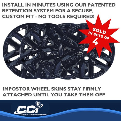 Coast To Coast IMP466BLK IMPOSTOR  WHEEL COVER