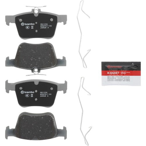 Brembo Rear Ceramic Brake Pads Fits 2015-2020 Audi A3 Quattro 4Pc Brakes P85125N