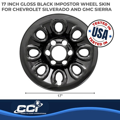 Coast To Coast IWCIMP64GBLK IMPOSTOR  WHEEL COVER