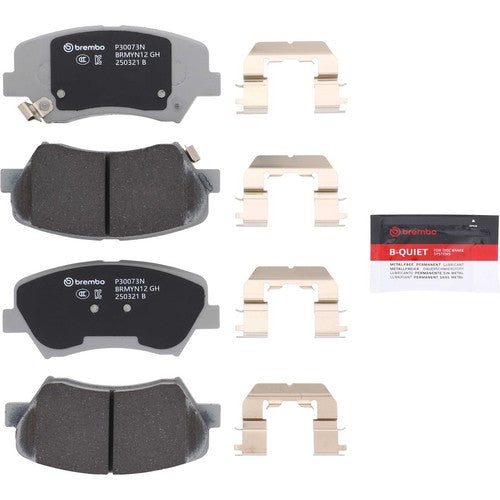 Brembo Front Ceramic Brake Pads Fits 2009-2011 Hyundai Genesis 4 Piece P30073N