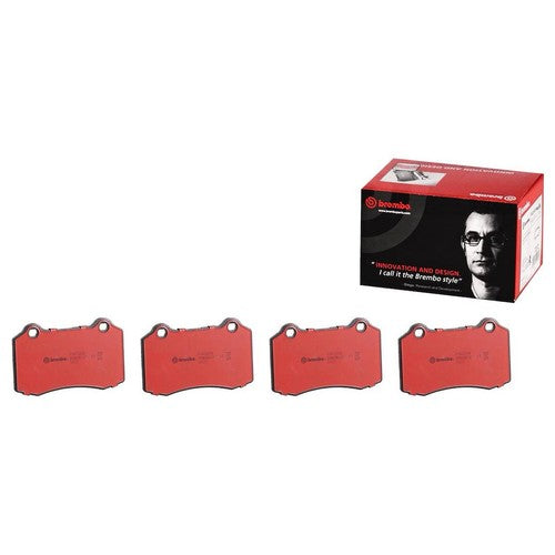 Brembo Front Ceramic Brake Pads Fits 2003-2005 Jaguar S-Type 4 Pc Brakes P36021N